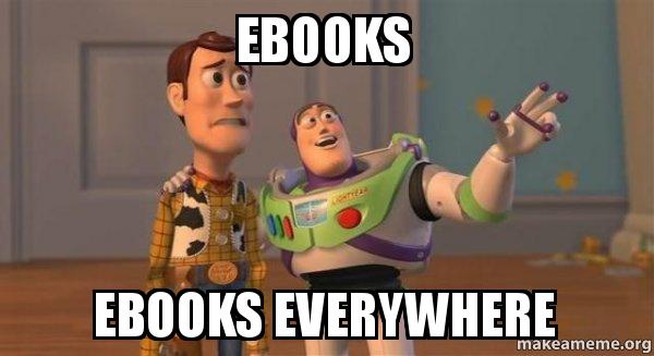 Ebooks, Ebooks everywhere